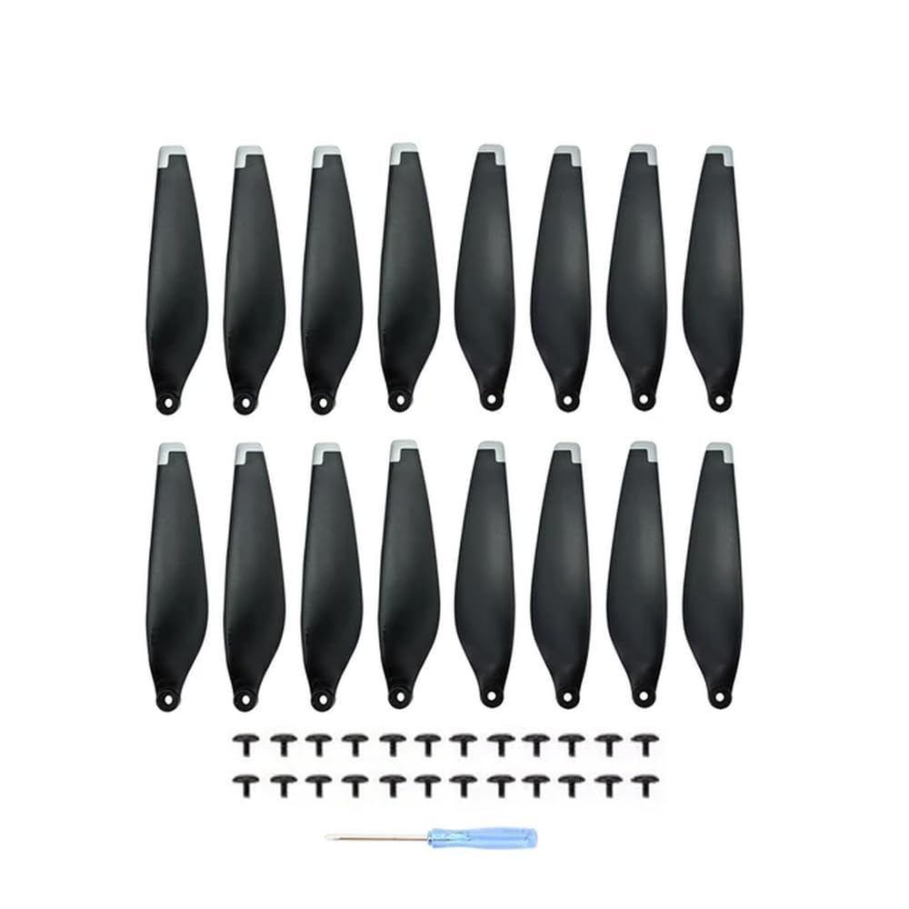 Leichte Ersatzpropeller 4 Pro 6030F kompatibles Drohnenzubehör Ersatzteilset(4 pairs Silver) von MFHgLKT