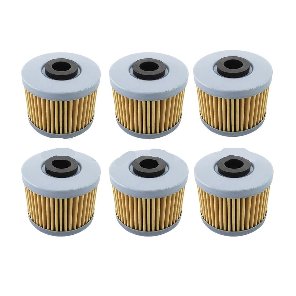 Motorrad-Ölfilter kompatibel mit NK250 250SR SR250 250NK NK 250 NK 250 SR CF250(6 pcs) von MFHgLKT