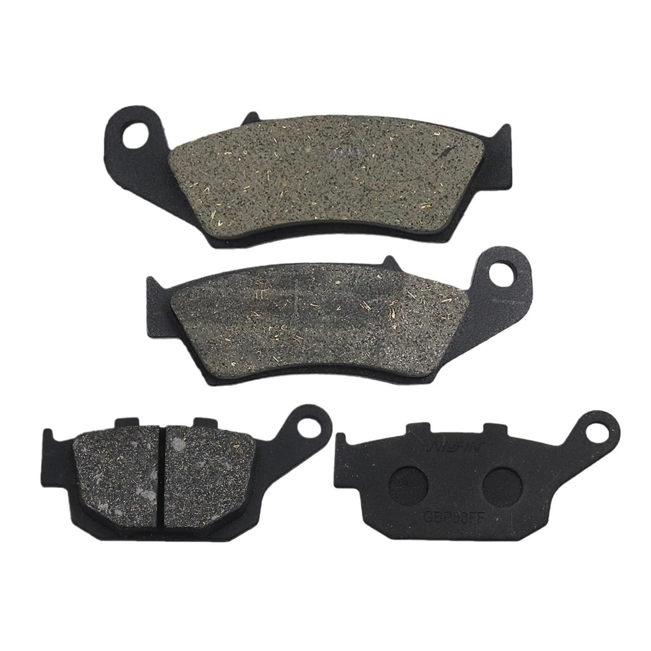 Performance-Bremsbeläge, kompatibel mit XL600 XL650 XL700 XL600V XL650V XL700V XRV750 XRV750 Motorrädern vorne und hinten(1 PAIR REAR PADS) von MFHgLKT