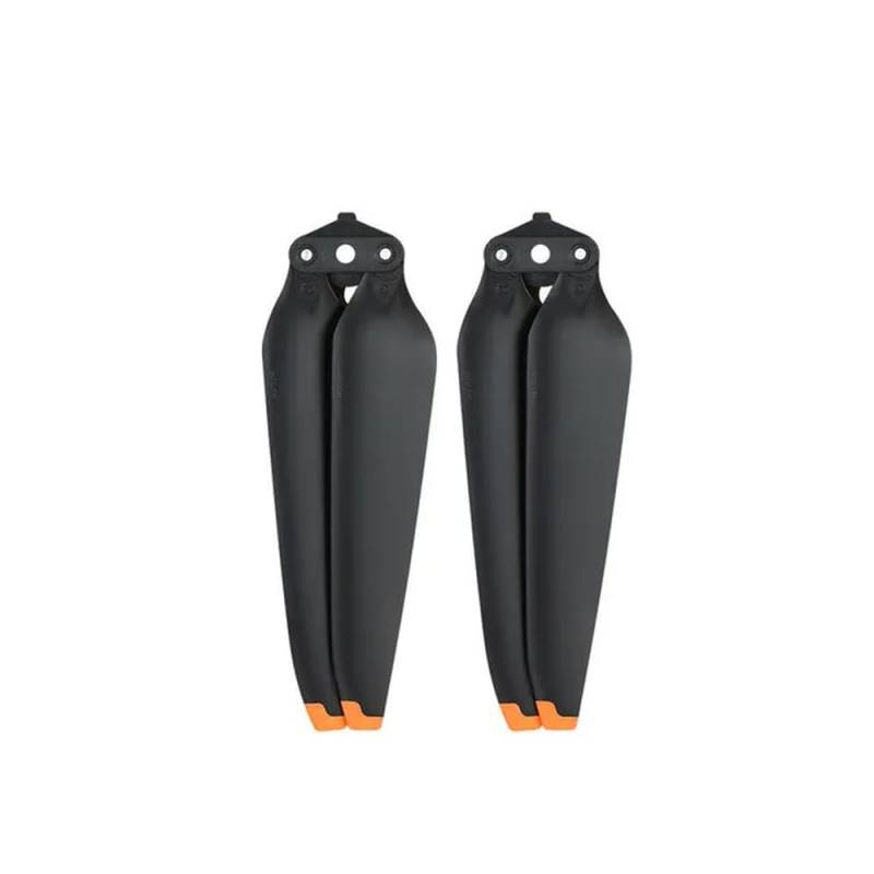 Schnellspannbare 9453F faltbare, geräuscharme Propeller Kompatibel mit 3 kompatibles Drohnenzubehör(1 Pair-Orange) von MFHgLKT