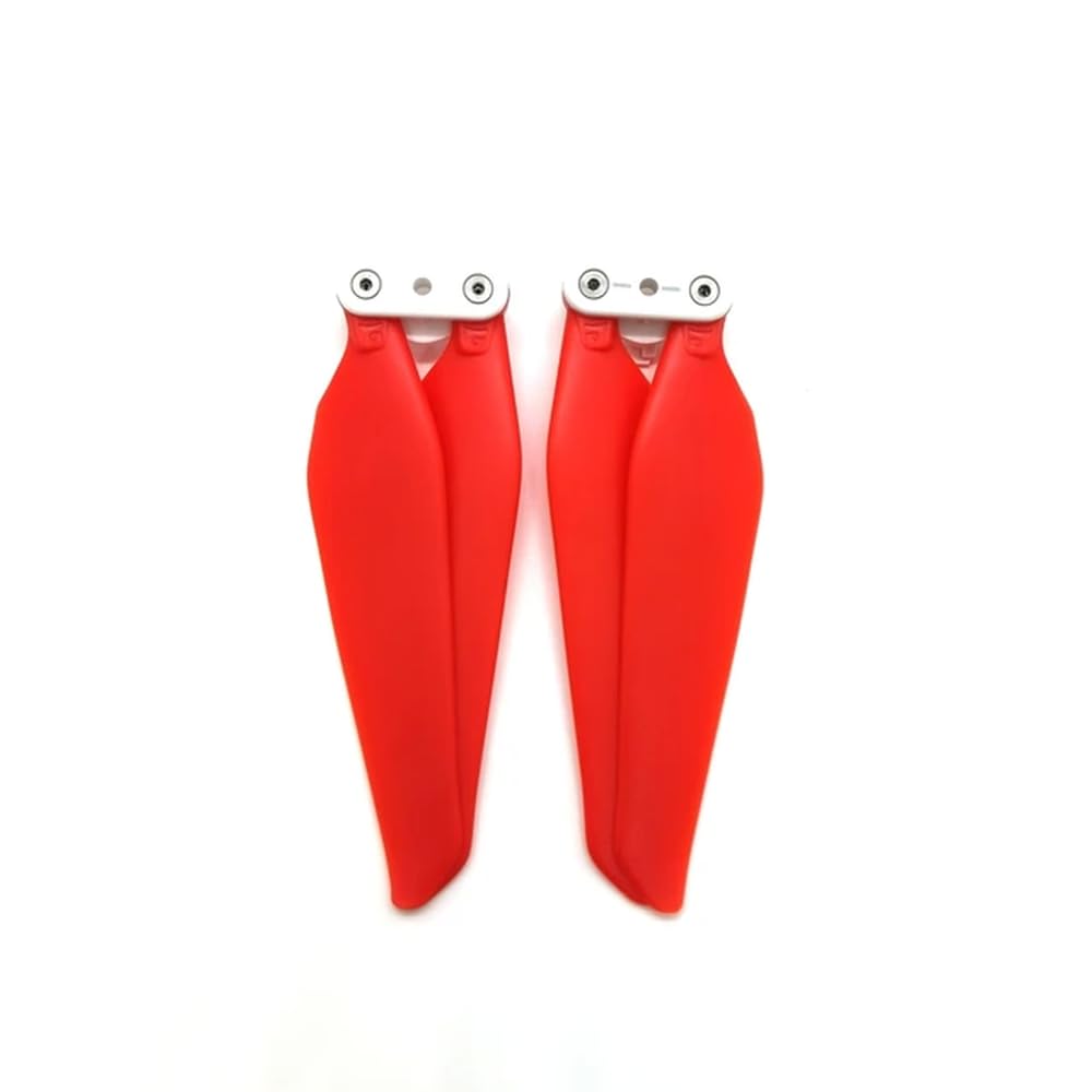 Schnellspanner-Propeller, kompatibel mit X8SE X8 SE 2020 Drohnen-Ersatz, zusammenklappbare Ersatzteile, 2/4 Stück(1 pair red) von MFHgLKT