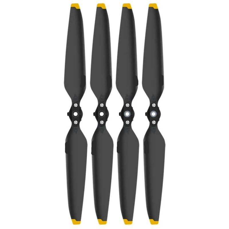 Schnellspanner-Propeller-Ersatz, 3 Pro, 3 Cine 3 Classic 9453F, faltbares Drohnenzubehör, kompatibel mit Serie 4 oder 8 Stück(Black Gold 4pcs) von MFHgLKT