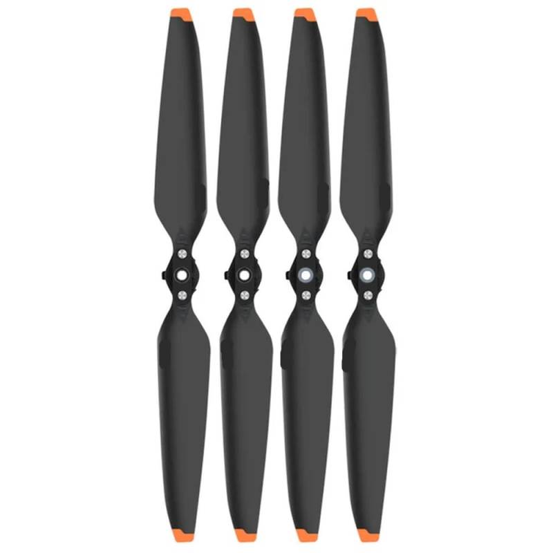 Schnellspanner-Propeller-Ersatz, 3 Pro, 3 Cine 3 Classic 9453F, faltbares Drohnenzubehör, kompatibel mit Serie 4 oder 8 Stück(Black Orange 4pcs) von MFHgLKT