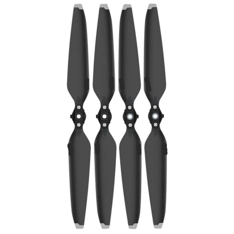 Schnellspanner-Propeller-Ersatz, 3 Pro, 3 Cine 3 Classic 9453F, faltbares Drohnenzubehör, kompatibel mit Serie 4 oder 8 Stück(Black Silver 4pcs) von MFHgLKT