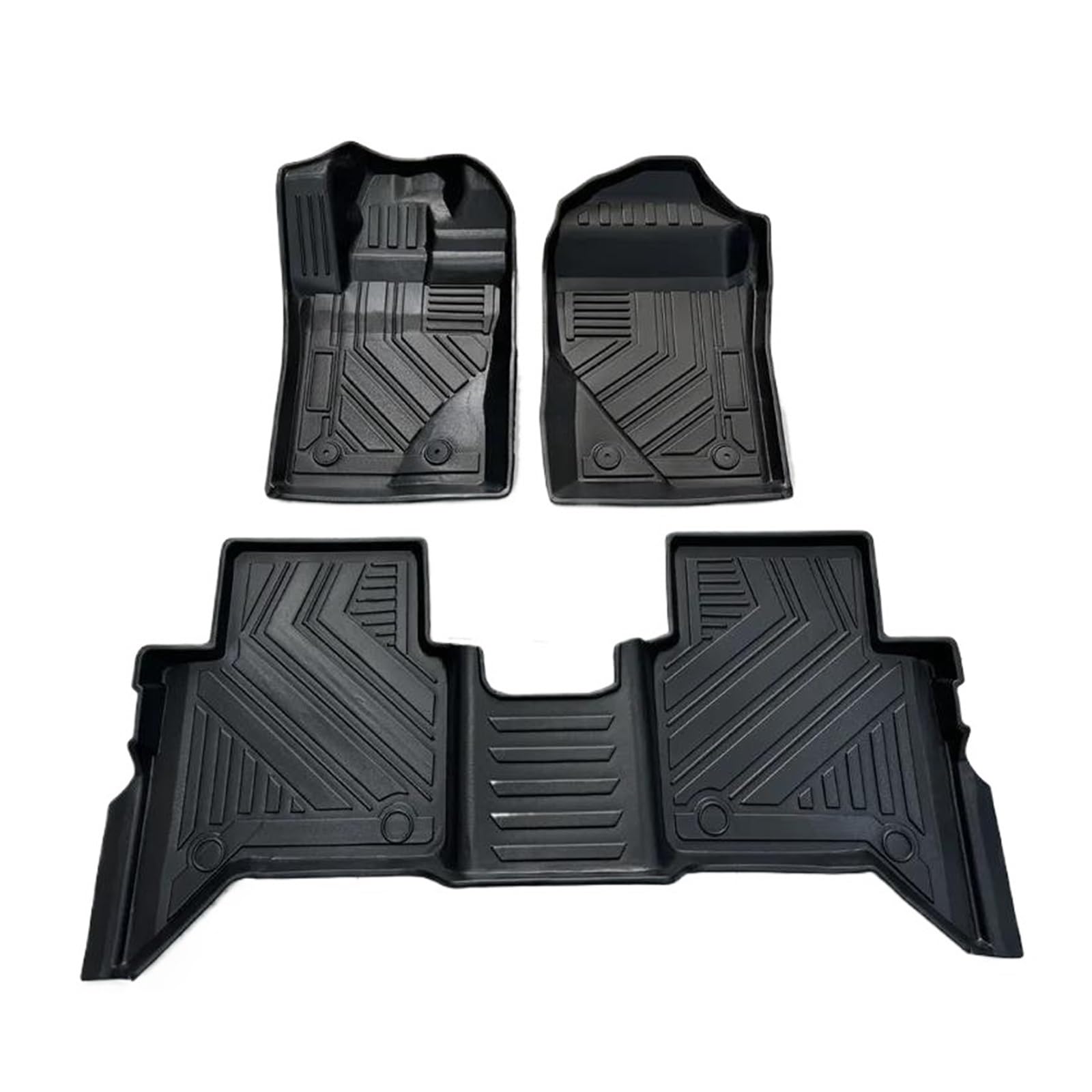 Auto Für F&ord Für Ranger T9 PX4 2022 2023 Auto Bodenmatte Ablage Fußpolster Teppichzubehör LHD RHD Auto Bodenmatte Zubehör(Linkslenker) von MFTGRS