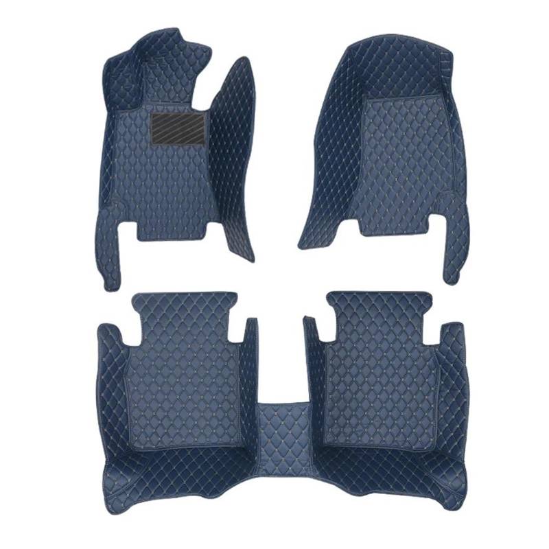 Auto Für MG 5 2021 Autofußmatten Als Ersatz Autoinnenausstattung Zubehör(Komplettes Set-Blau) von MFTGRS