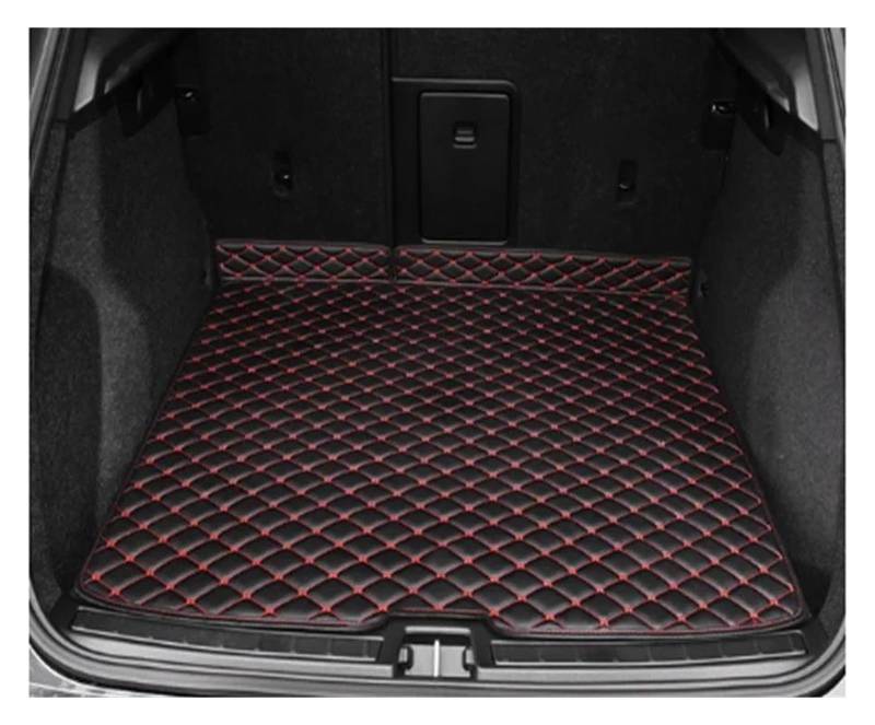 Auto Für Volvo XC40 Wiederaufladung 2019 2020 2021 2022 2023-2025 Hauptmatte Waterdes Anti Scratch Nich Slip Schutz Schutzzubehör Zubehör(Schwarz ROT) von MFTGRS