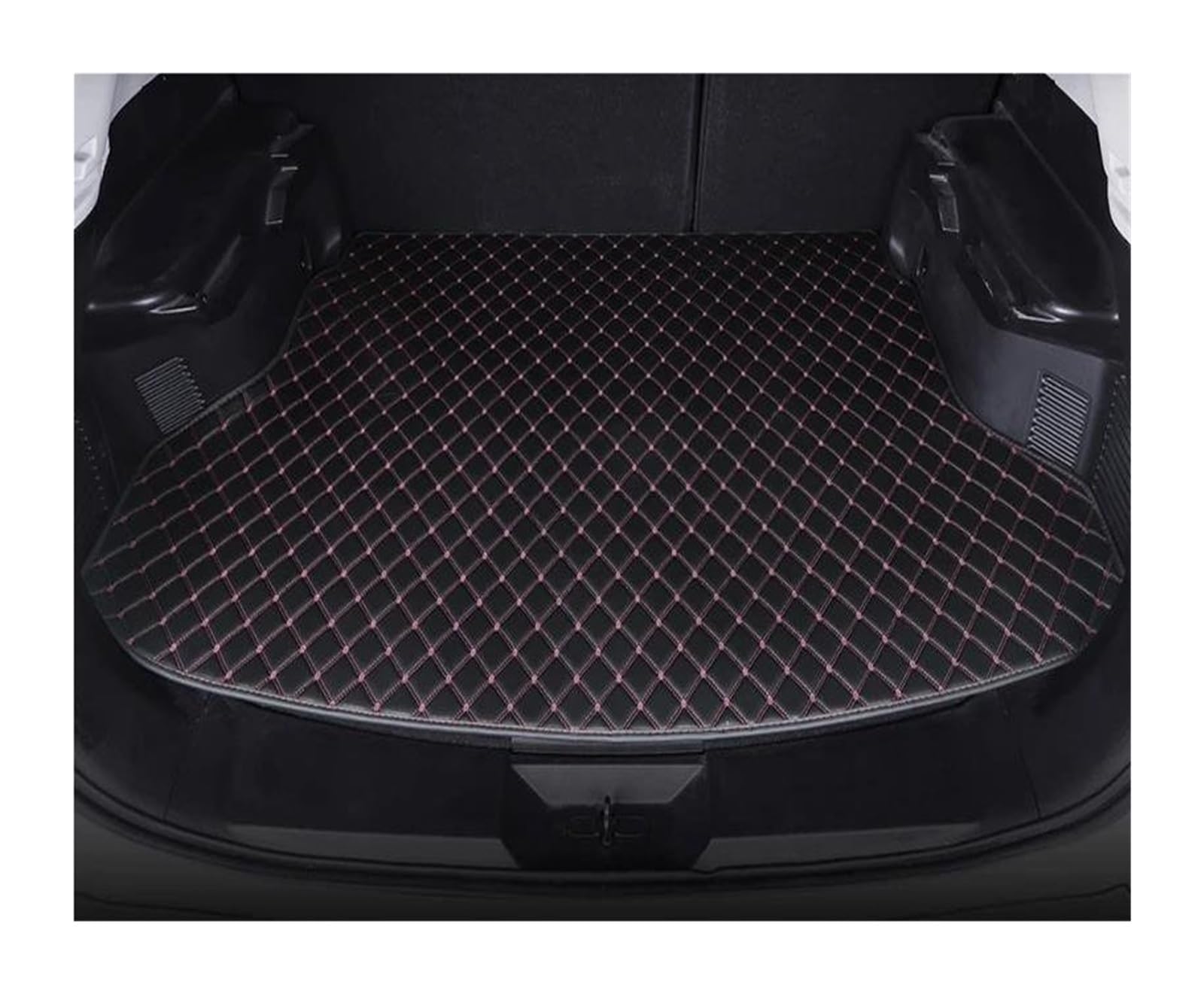 Auto Kofferraummatten Für Volvo V50 2003 2004 2005 2006 2007 2008 2009-2010 Innenausstattung Autozubehör Teppich Alle Modelle Zubehör(Schwarzrosa) von MFTGRS