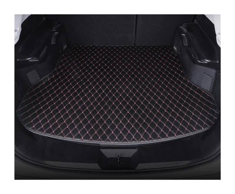 Auto Kofferraummatten Für Volvo V50 2003 2004 2005 2006 2007 2008 2009-2010 Innenausstattung Autozubehör Teppich Alle Modelle Zubehör(Schwarzrosa) von MFTGRS