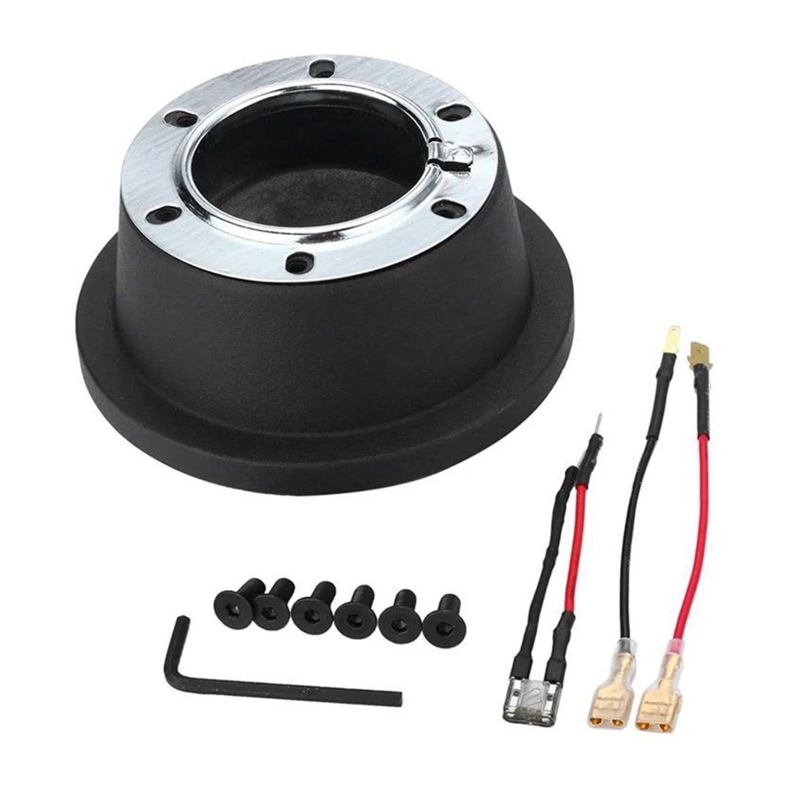 Für F&ord Für Fiesta Für Focus Für Mondeo Für Mustang V 2005 Sport Racing Auto Lenkrad Short Hub Adapter Boss Kit von MFTGRS