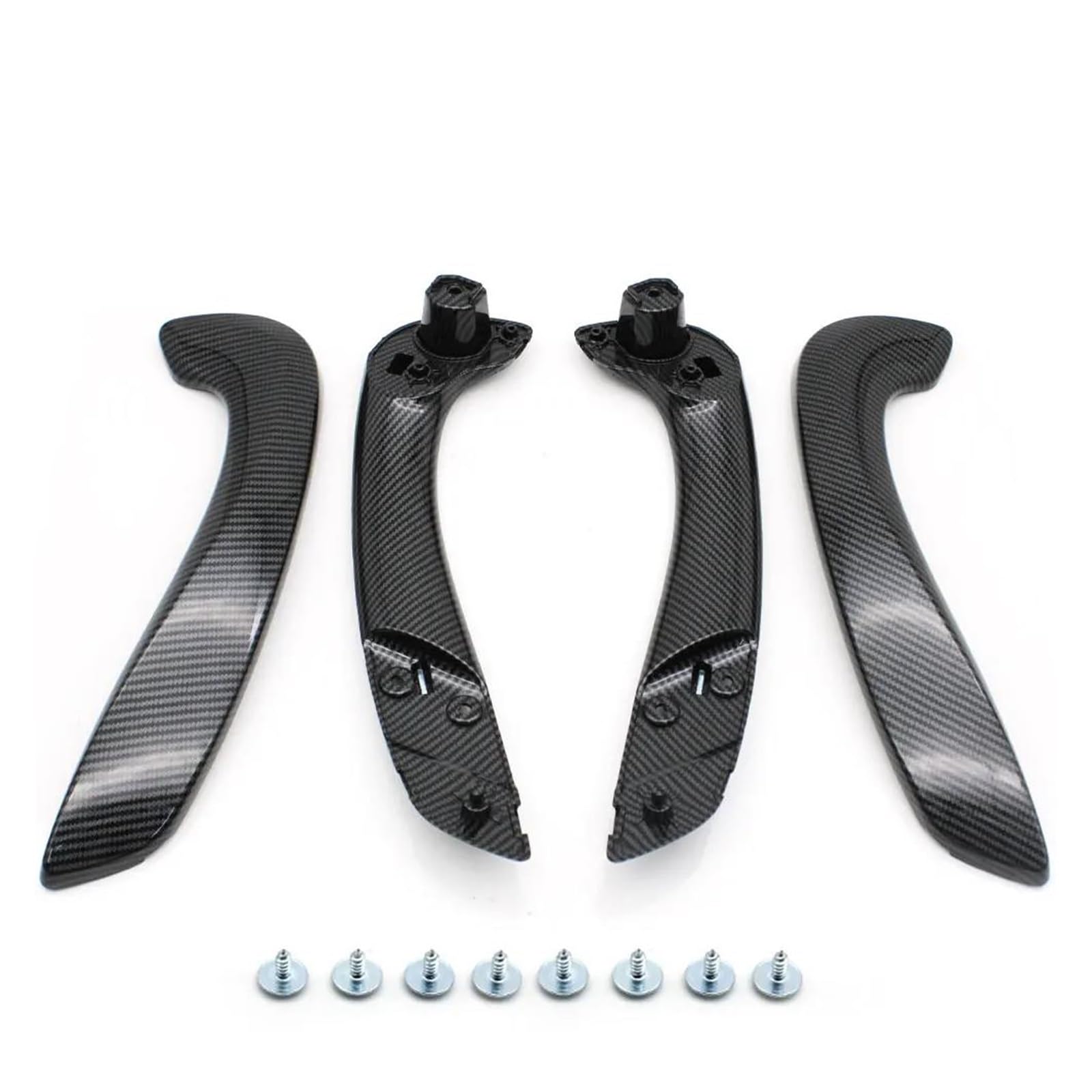 MFTGRS Für R&enault Für Megane 3 MK3 Für Fluence 2008-2016 LHD RHD Innenraum Auto Vorne Links Rechts Innentürgriff 809540001R 809600007R Auto Innentürgriff(Kohlenstoff L und R) von MFTGRS