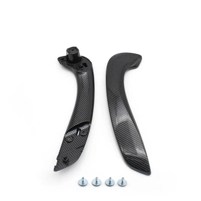 MFTGRS Für R&enault Für Megane 3 MK3 Für Fluence 2008-2016 LHD RHD Innenraum Auto Vorne Links Rechts Innentürgriff 809540001R 809600007R Auto Innentürgriff(Kohlenstoff richtig) von MFTGRS