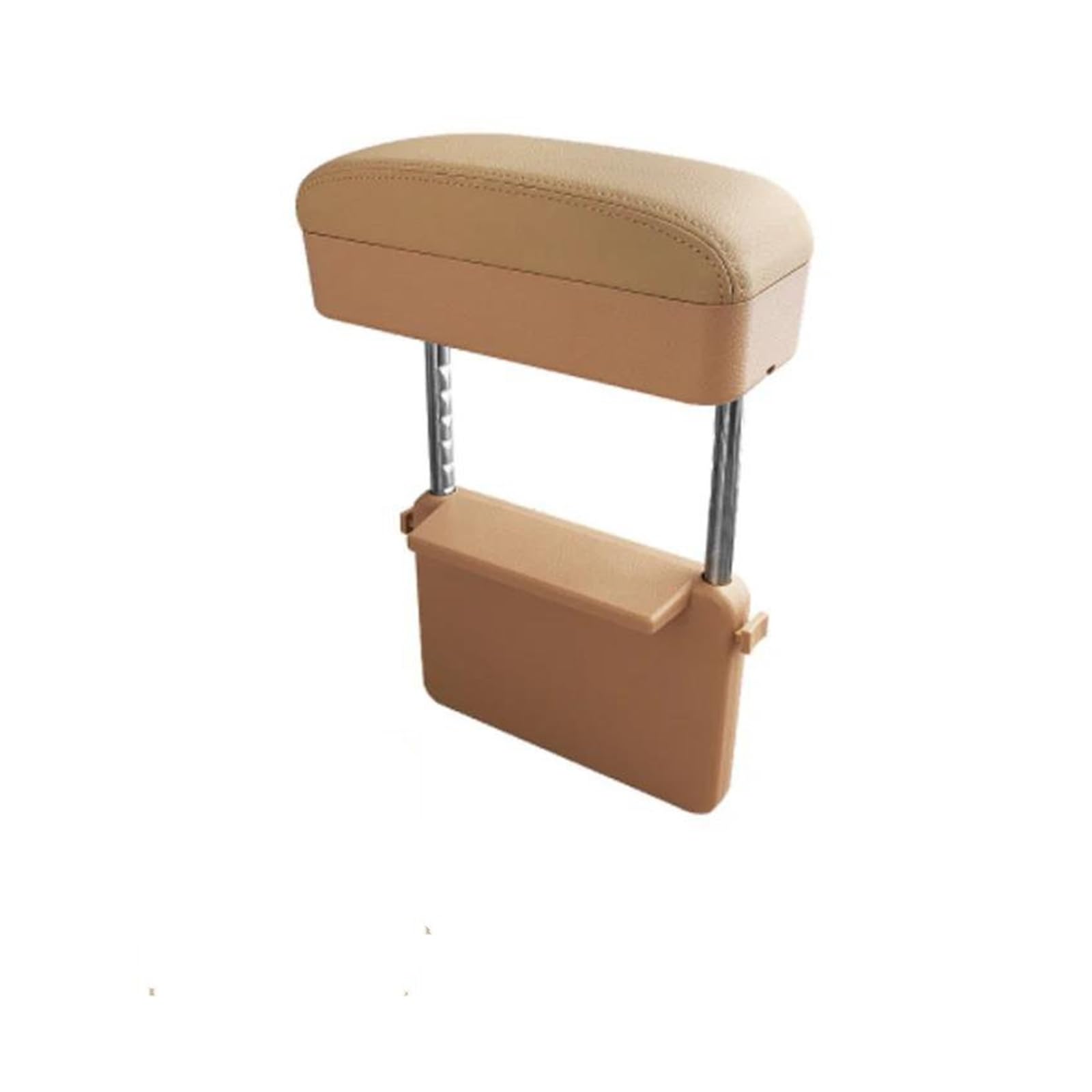 Universelle Armlehnenbox Fürs Auto Organizer Ellenbogenstützkissen Höhenverstellbar Automatisches Ellenbogenstützkissen(BEIGE) von MFTGRS