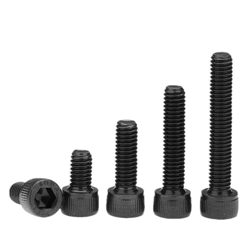 Premium Screws Innensechskantschrauben mit Innensechskant, M6, M8, M10, Inbusschraube aus Kohlenstoffstahl der Güteklasse 12,9, 50 mm, 10 Stück, M6(55mm x10pcs,M10) von MFUPR