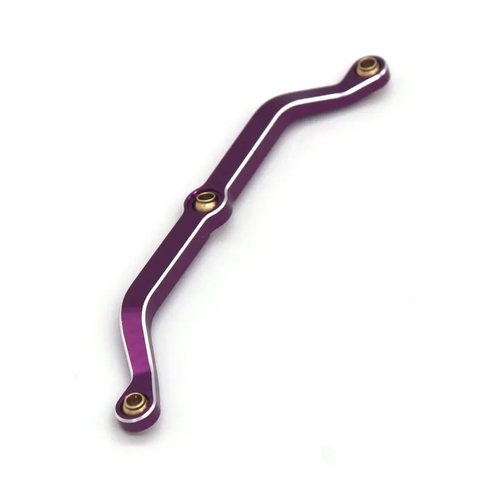 MGHGFYTAS Kompatibel Mit JJRC C8801 C8809 AX-8560 1/18 Fernbedienung Auto Metallzubehör Lenkstange Upgrade Teile Pull Rod Link Linkage(Purple) von MGHGFYTAS