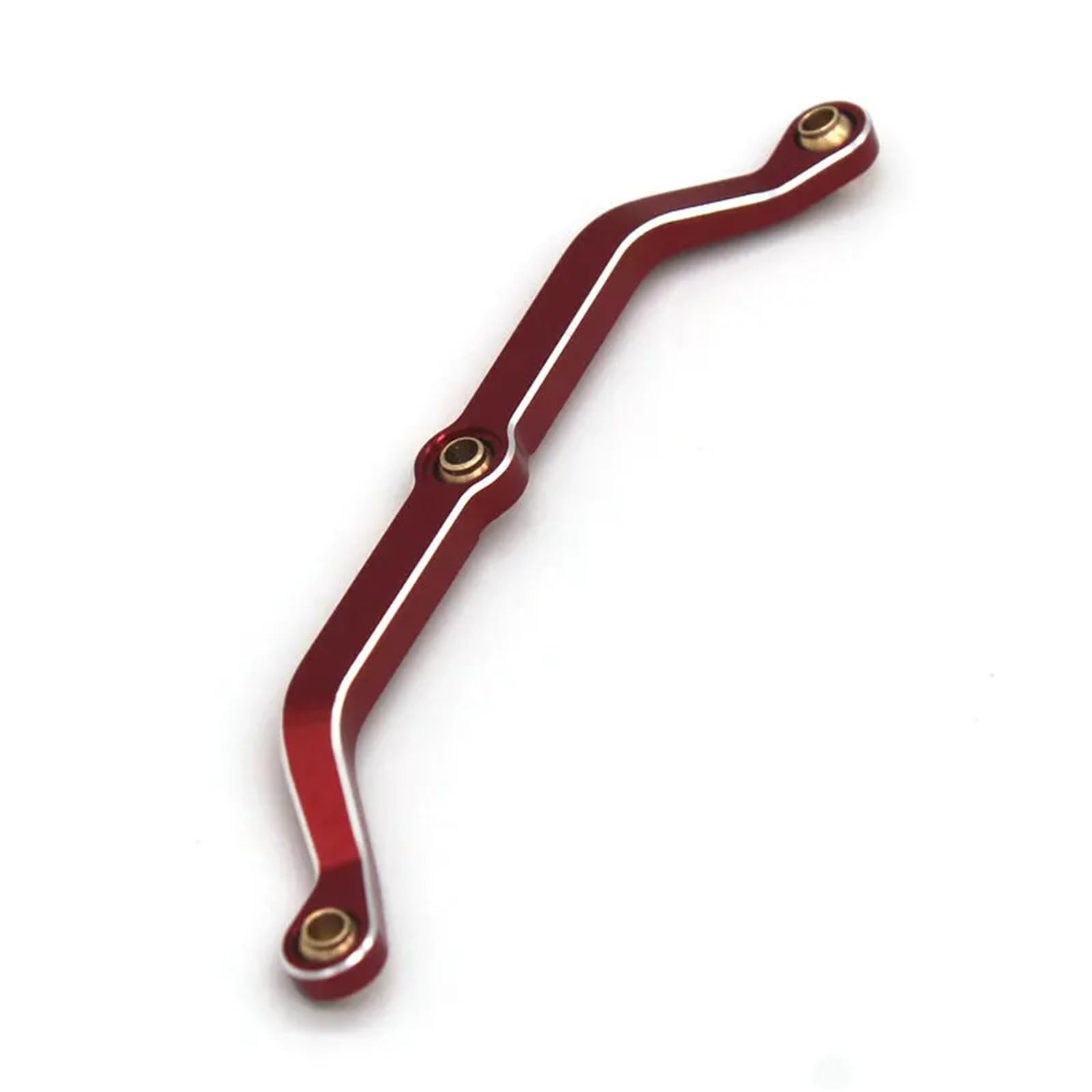 MGHGFYTAS Kompatibel Mit JJRC C8801 C8809 AX-8560 1/18 Fernbedienung Auto Metallzubehör Lenkstange Upgrade Teile Pull Rod Link Linkage(Red) von MGHGFYTAS