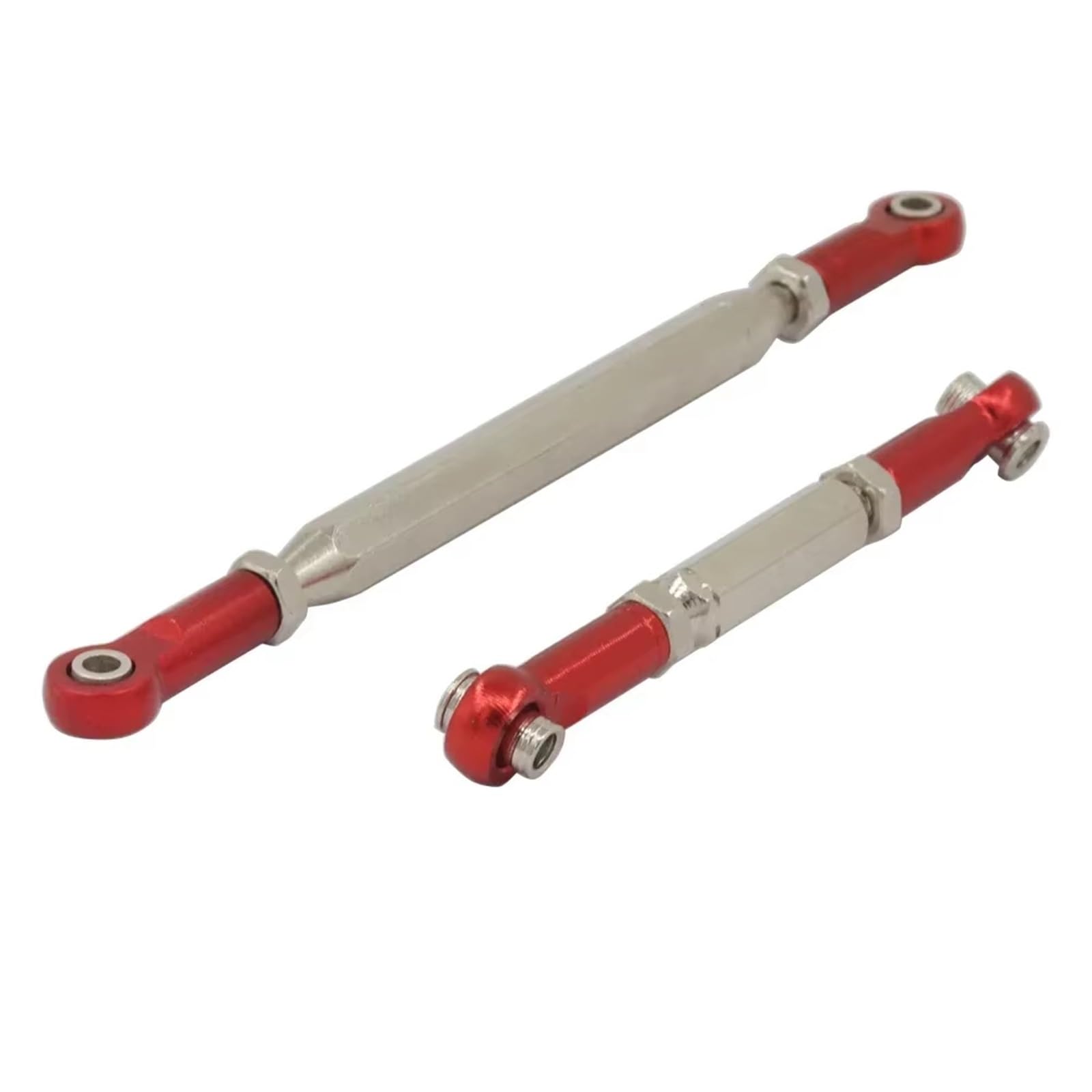 MGHGFYTAS Kompatibel Mit MN78 1/12 RC Auto Ersatzteile Metall Upgrade Teile Lenkstange Spurstange Verbindungsstange Zubehör Pull Rod Link Linkage(Red) von MGHGFYTAS