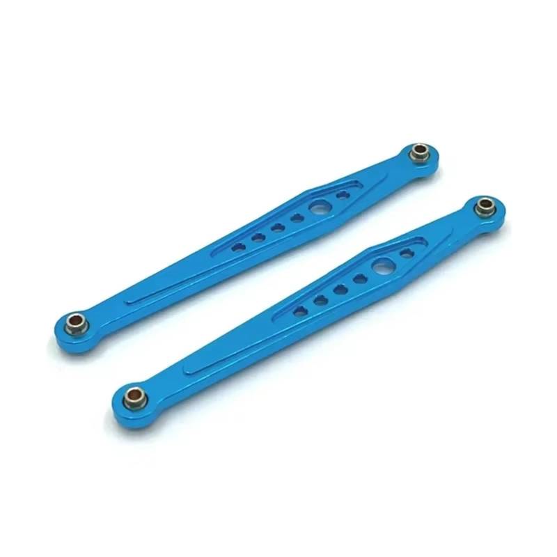 MGHGFYTAS Kompatibel Mit Wltoys 124006 12423 12427 12428 12429 1/12 RC Auto Metall Hecklenker Spurstange Upgrade Teile Zubehör Pull Rod Link Linkage(Blue) von MGHGFYTAS