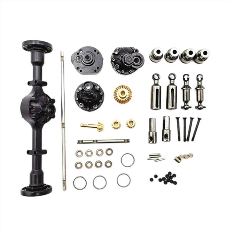 MGHGFYTAS RC Auto Zubehör Kompatibel Mit WPL B16 B36 Fernbedienung Auto Upgrade Teile DIY Ersatz Ersatz Zubehör Mittelbrücke Achse Metall OP von MGHGFYTAS