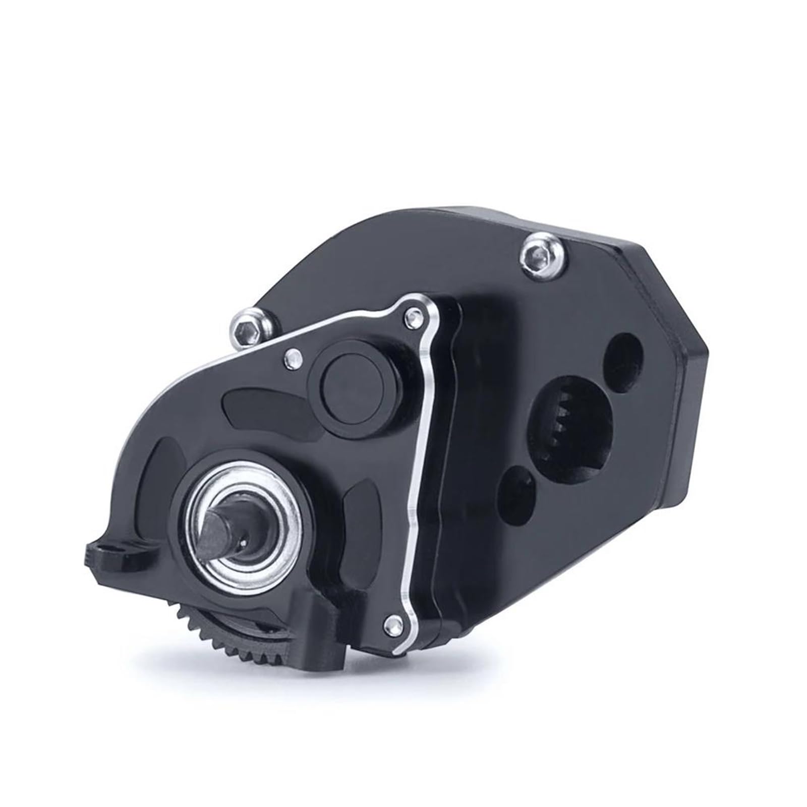 MGHGFYTAS RC Getriebe Box Kompatibel Mit Axial SCX24 Für Deadbolt Für JLU Für Gladiator Für Bronco CNC-Aluminium-Getriebe 2 Geschwindigkeiten 1/24 RC-Autoteile von MGHGFYTAS