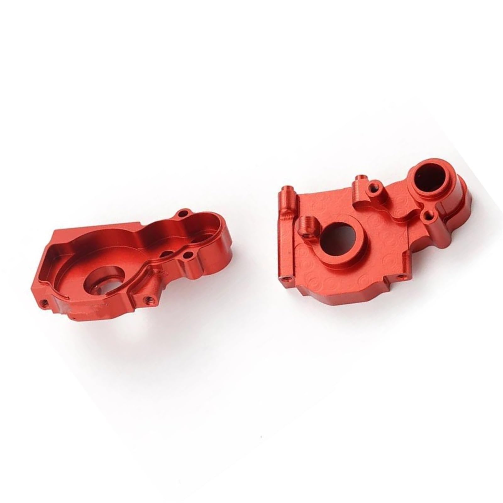 MGHGFYTAS RC Getriebe Box Kompatibel Mit LOSI Für Mini-B Für Mini-T 1/16 RC-Autoteil, CNC-Getriebegehäuse Aus Aluminiumlegierung, RC-Upgradeteil, Getriebegehäuse(Red) von MGHGFYTAS