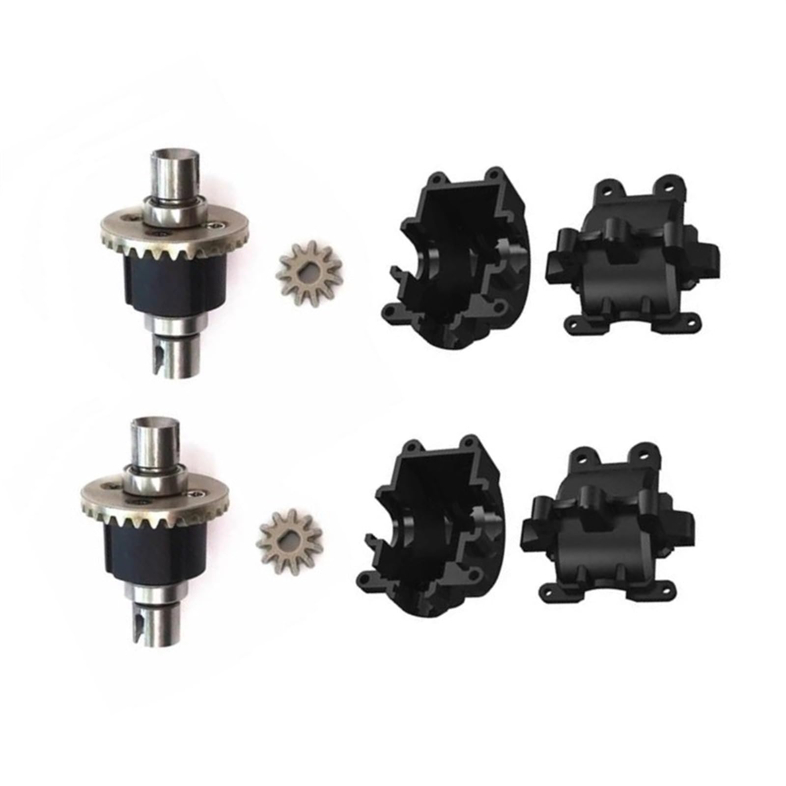 MGHGFYTAS RC Getriebe Box Kompatibel Mit SG1603 SG1604 SG1605 UDIRC UD1601 UD1602 UD1603 1/16 RC Auto Upgrades Teile 2 Set Differential Und Getriebegehäuse von MGHGFYTAS