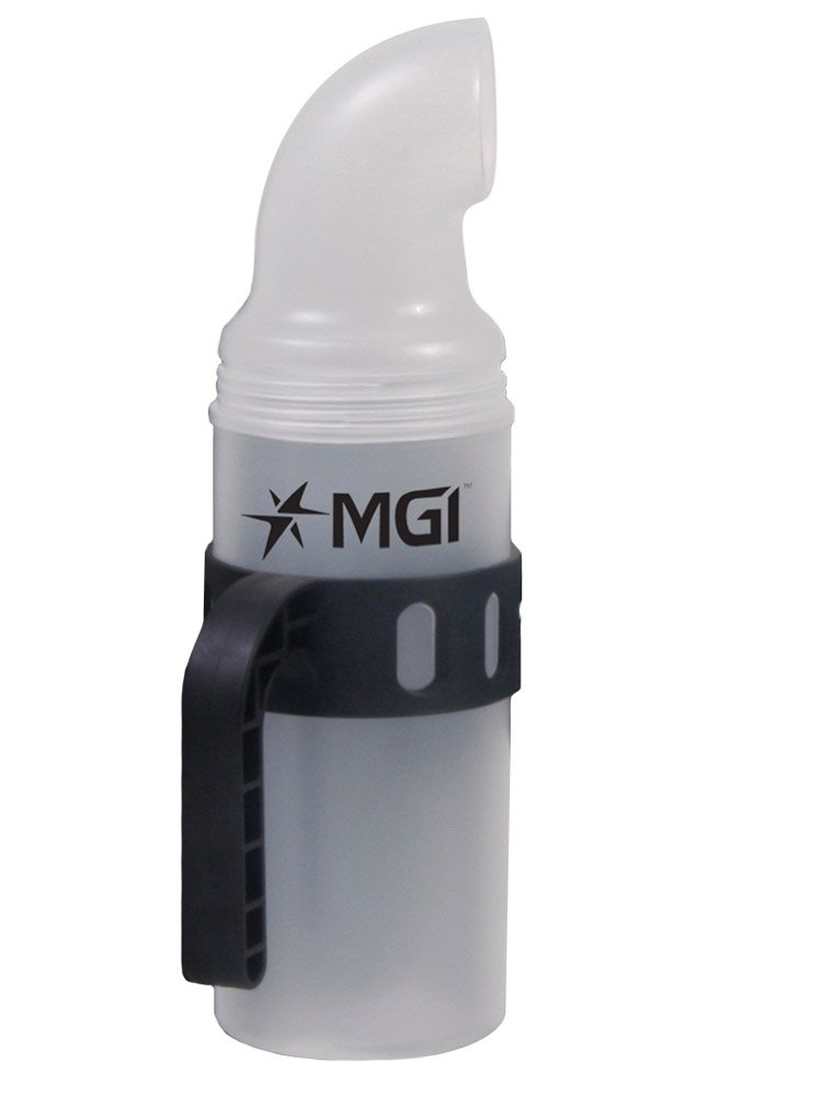 MGI Sandflasche mit Reißverschluss, Schwarz von MGI