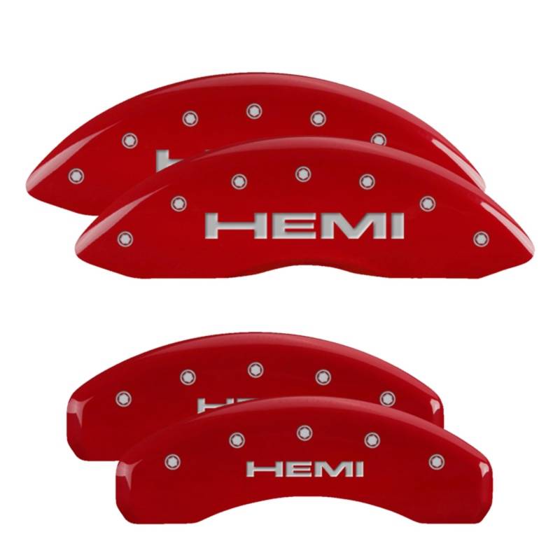 MGP Bremssattel 55005SHEMRD Hemi, Rot/Silber von MGP Caliper Covers