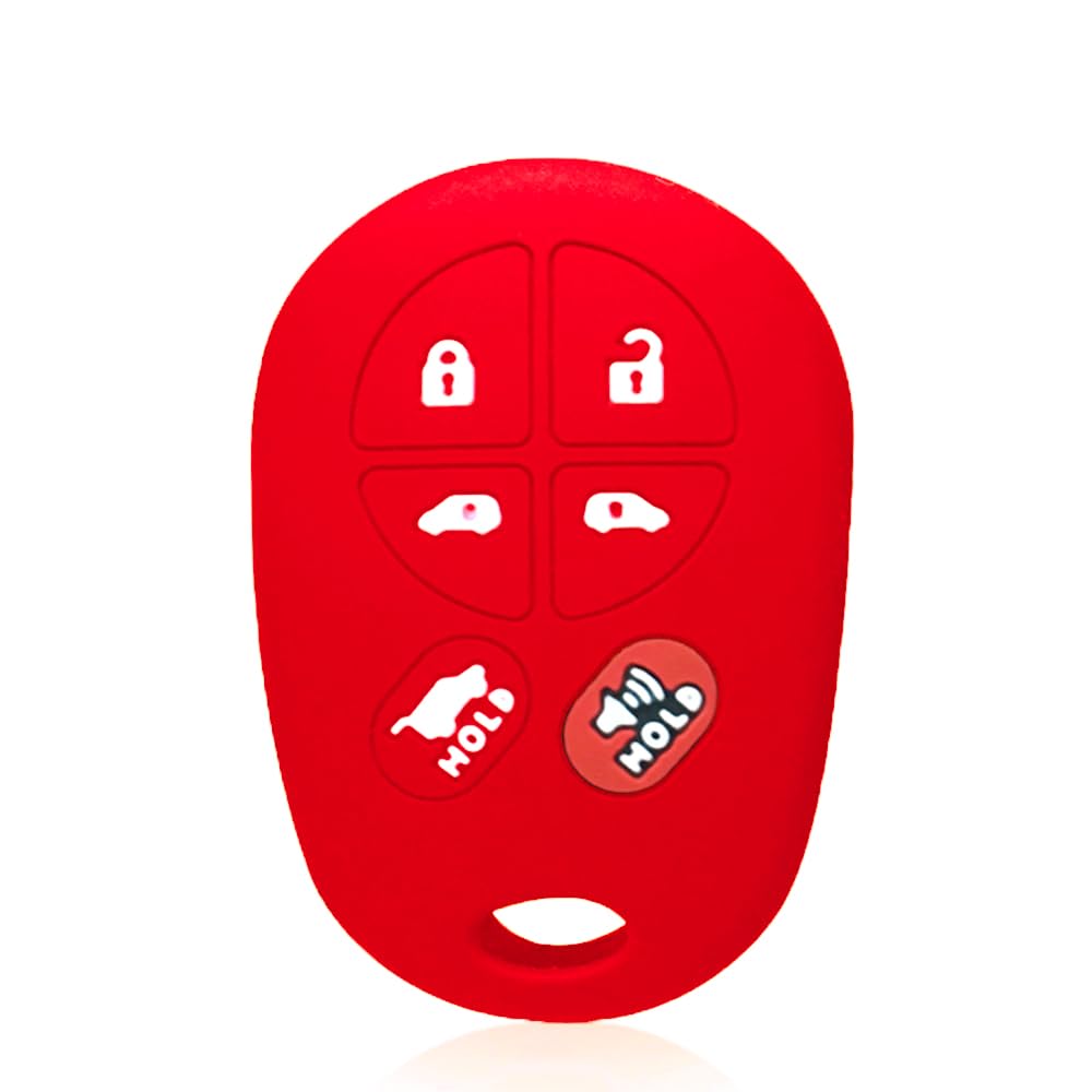 Silikon Auto Smart FOB Case Protector für Toyota Sienna (Red) von MGbeauty