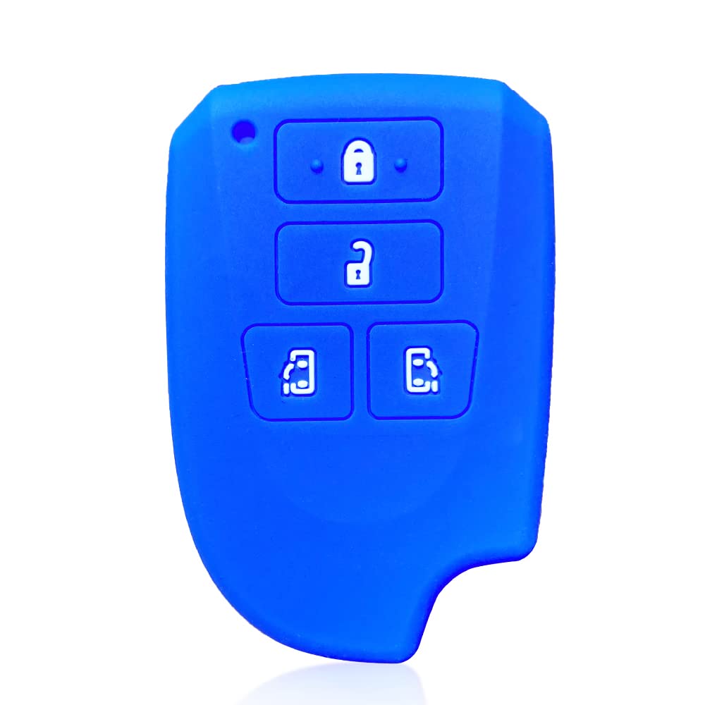 Silikon Auto Smart Remote FOB Gehäuseschutz für Toyota Vios Yaris (Blue) von MGbeauty