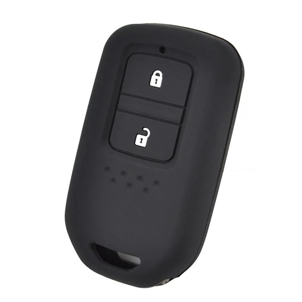 Silikon Auto Smart Remote Fob Abdeckung für Honda Civic Life ENVIX Fit Crider Inspire XR-V HR-V UR-V (Black) von MGbeauty