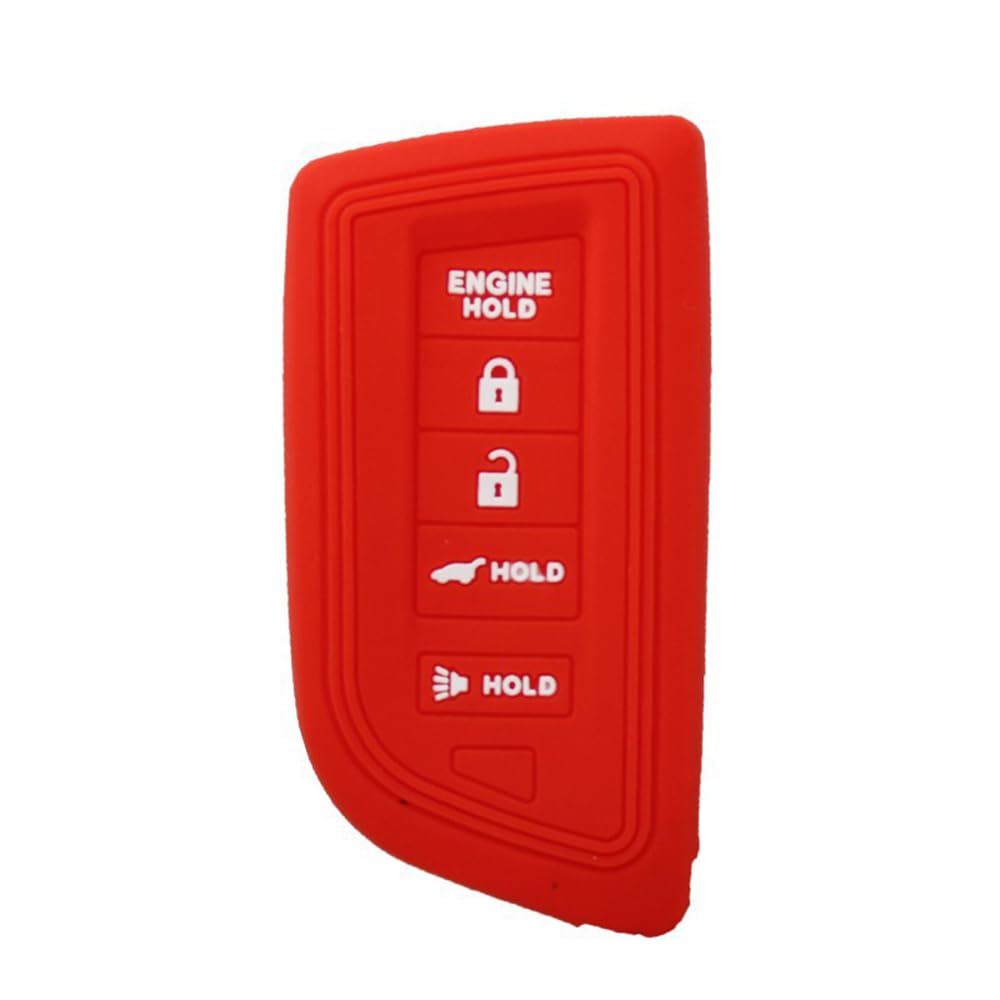 Silikon Keyless Entry Fernbedienung Steuerschale für Acura MDX RDX5 CDX TLX (Red) von MGbeauty