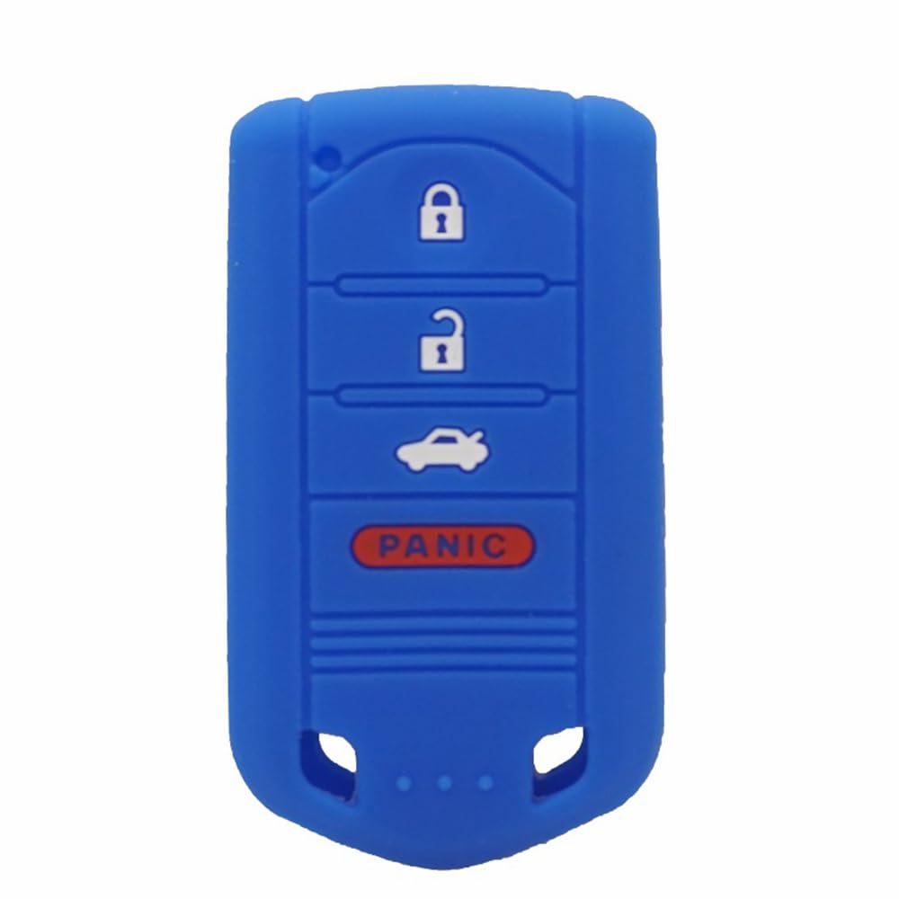 Silikon Protector Case Schlüsselanhänger-Abdeckung für Acura MDX RDX (Blue) von MGbeauty