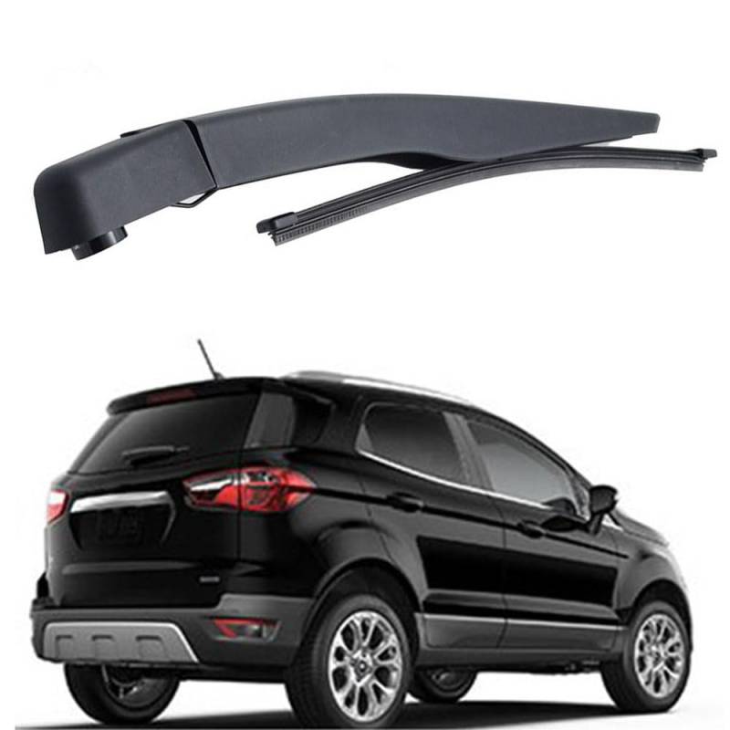 Heckwischerarm Heckscheibenwischer für ford ecosport ii mk2 2017-2023, Hinterer Scheibenwischerarm und Blatt Set Gummi Reinigungsfenster Ersatzteile von MHART