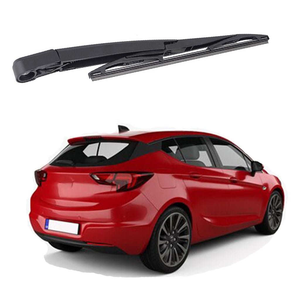 Heckwischerarm Heckscheibenwischer für opel astra k hecktür 2015-2020, Hinterer Scheibenwischerarm und Blatt Set Gummi Reinigungsfenster Ersatzteile von MHART