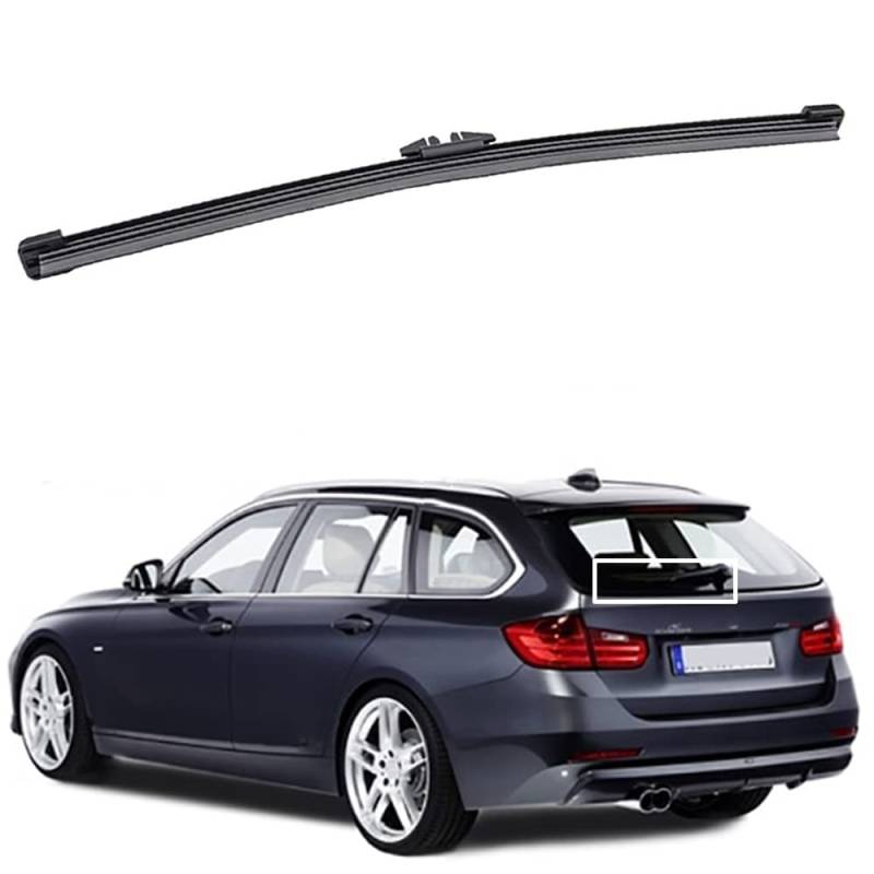 Scheibenwischer Hinten für BMW 3 Series F31 320d 330d 335d 316d 318d 2011 2012 2013-2019, Heckscheiben Wischer Gummi Reinigungsfenster Ersatzteile von MHART