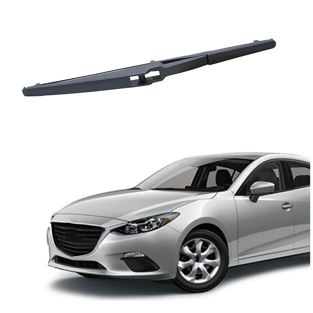 Scheibenwischer Hinten für Mazda 3 bm 2013-2018, Heckscheiben Wischer Gummi Reinigungsfenster Ersatzteile,type2 von MHART