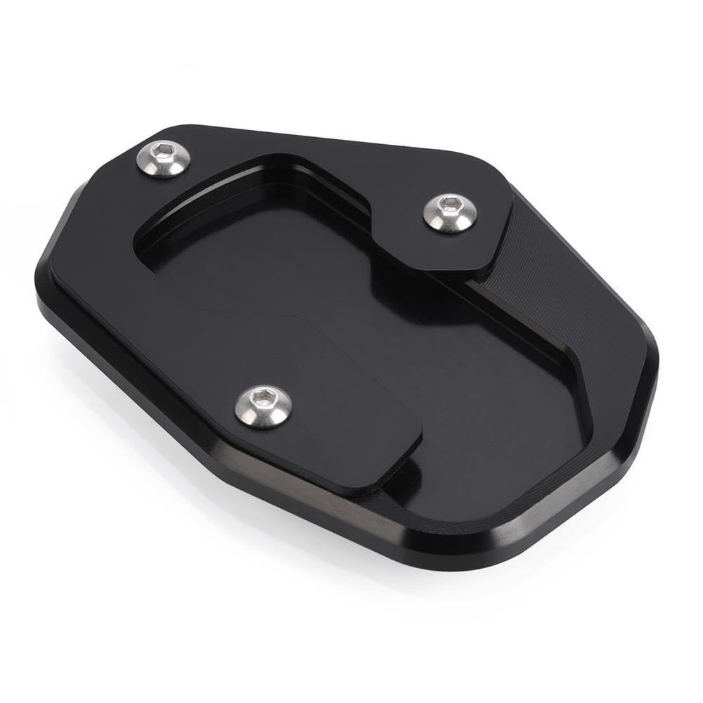 MHTGD Fuß-Verbreiterung Ständer Platte Für Pan America RA1250 RA1 1250 Spezielle 1250 RA1250S Motorrad Seite Stehen Fuß Vergrößerungs Platte Ständer Unterstützung Pad Shell Cover Fußplattenpolster von MHTGD