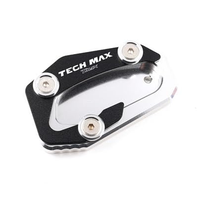 MHTGD Fuß-Verbreiterung Ständer Platte Für YA&MAHA T-MAX TMAX 530 560 SX DX TMAX530 TMAX560 2017-2022 Motorrad Kickstand Fuß Seite Stehen Verlängerung pad Unterstützung Fußplattenpolster von MHTGD