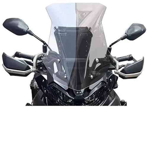 Motorrad Frontscheibe Für Be&Nelli TRK702 TRK702X Motorrad Frontscheibe Windschutz Zubehör Motorrad Windschutzscheibe Air Deflektor von MHTGD