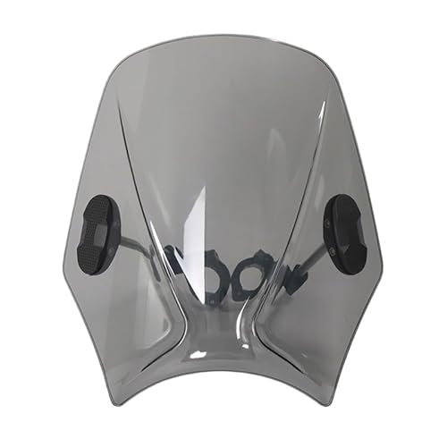 Motorrad Frontscheibe Für CB300F CB400F CB500F Windschutzscheibe Motorrad Deflektor Clamp-On Variable Windschutzscheibe Spoiler Motorrad Windschutzscheibe von MHTGD