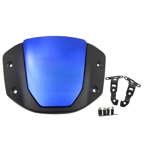 Motorrad Frontscheibe Für CB650R CB1000R 2018-2021 Motorrad Windschutzscheibe Windschutz Aluminium Deflektor Windschutz Schild Windschutzscheibe von MHTGD