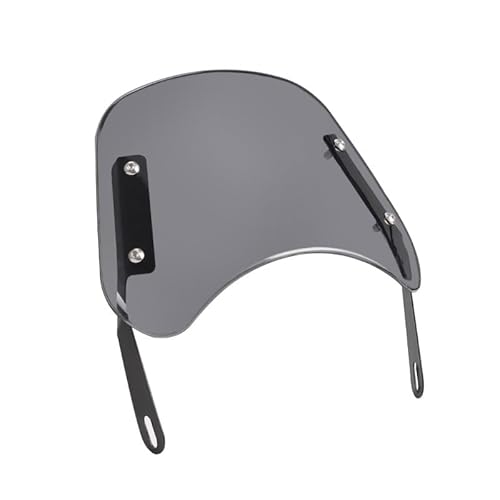 Motorrad Frontscheibe Für CG125 R2LC Motorrad Scheinwerfer Deflektor Motorrad Windschutzscheibe Einstellbare Windschutz Deflektor Windschutzscheibe Spoiler von MHTGD