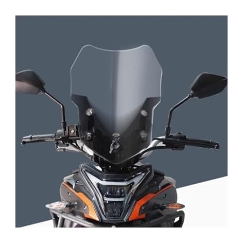 Motorrad Frontscheibe Für LO&NCIN Für VOGE 300DS Motorrad Windschutzscheibe Mit Verbreitert Windschutzscheibe Zubehör Motorrad Windschutzscheibe Spoiler von MHTGD