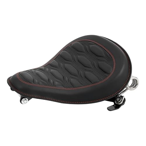 Motorrad Leder Sitz Motorrad-Frontfahrer-Solo für Sitz für Ha&rley für Sportster XL 2004-2006 2010-später von MHTGD