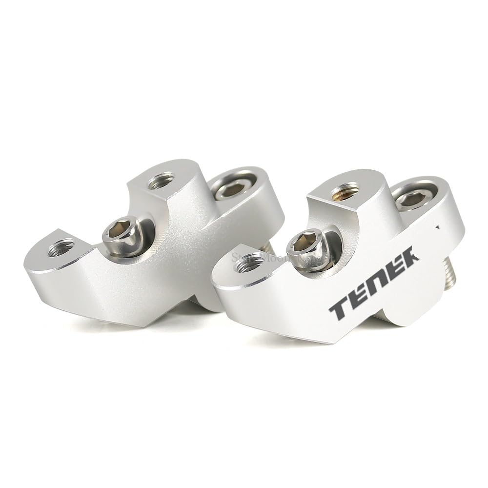 Motorrad Lenkers Riser Für YA&MAHA XT660Z Für Für Tenere XT 660 Z Motorrad Zubehör Lenker Riser Griff Bar Clamp Adapter 22mm 7/8 "CNC Aluminium von MHTGD