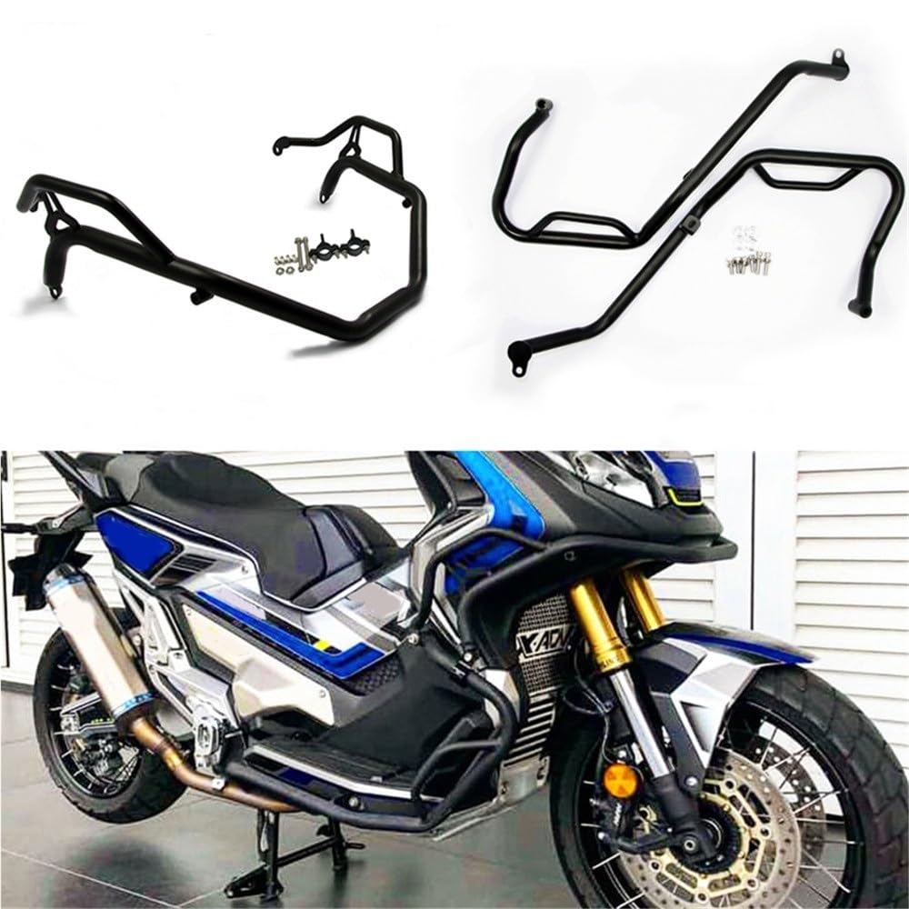 Motorradstoßstange Für X-ADV750 XADV 750 2017-2023 Motorrad Autobahn Motor Schutz Stoßstangen Crash Bars Stunt Käfig Puffer Kraftstoff Tank Schutz von MHTGD