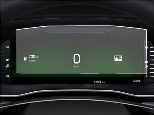 Navi Schutzfolie Auto Gehärtetes Glas Display-schutzfolie Aufkleber Dashboard Schutz Für Skoda Für Kodiaq 2021 Zubehör Auto Navigation Schutzfolie von MHTGD