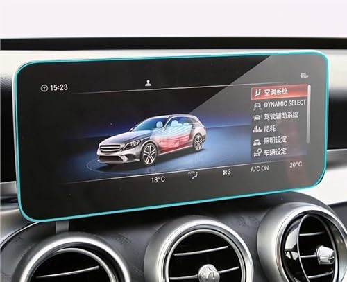 Navi Schutzfolie Auto Gehärtetes Glas Display-schutzfolie Dashboard Schutz Für Benz Für C-klasse Für W205 2019 2020 Auto Navigation Schutzfolie von MHTGD