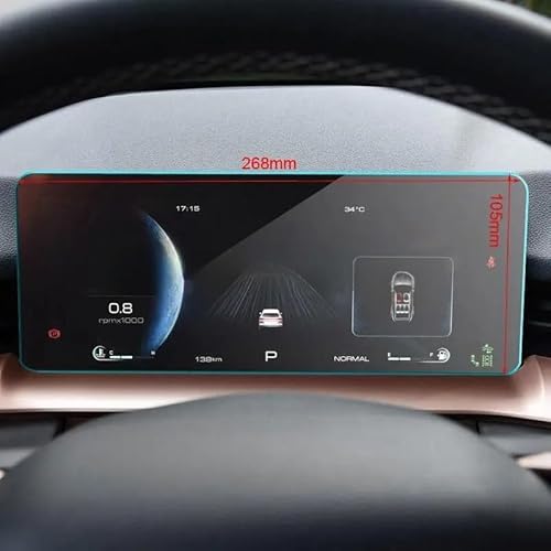 Navi Schutzfolie Auto Navigation Gehärtetes Glas Bildschirm Schutz Film Schutz Für Haval Für H6 Für 3rd Generation 2021 Auto Navigation Schutzfolie von MHTGD